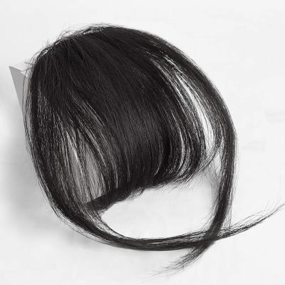 China Clip-in Front Bangs Cheap Fringe Extensions 100% Virgin Human Hair Natural Clip In Bangs Hair Extensions for sale