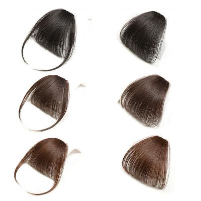 China Clip-in Fringe Bangs Wholesale Hair Extensions Real Natural Clip In Bangs Hair Front Hair Bangs for sale