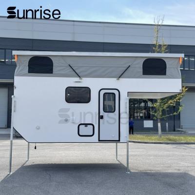 China Travel Trailer 2022 Mobile Trailer Tiny Home Offroad Truck Camper Slide In Shell Motorhome 4*4 RV Pickup Camper for sale