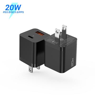 China UniversalÂ   Type-C Wall Charger Adapter, Original QC PD 20W Charger Adapter EU/US//ETL/PSE/UK Plug 12W/20W USB Fast Charger for sale