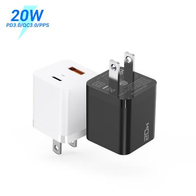 China UniversalÂ   Original QC PD 20W Charger Adapter Fast Charger, Type-C Wall Charger EU/US//ETL/PSE/UK 12W/20W USB Plug 12W/20W USB Adapter for sale