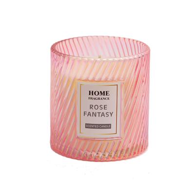 China Wholesale Scented Soy Wax Home Decoration Household Luxury Scented Candles for sale