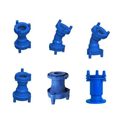 China Ductile Iron GGG50/ASTM A536 ISO2531, EN545 DI Ductile Iron Tee Pipe MJ k-type Joint Mechanical Fitting for sale