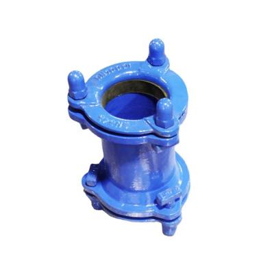 China Malleable Iron GGG50/ASTM A536 ISO2531 DI Mechanical (MJ Type/K Type) Joint Pipe Fittings Double Socket Clamp for sale