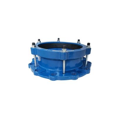 China GGG50/ASTM A536 QT450-10 Ductile Iron Body EPDM Sealing Rubber Iron Pipe Flange Malleable Adopter For PE And PVC Pipes for sale