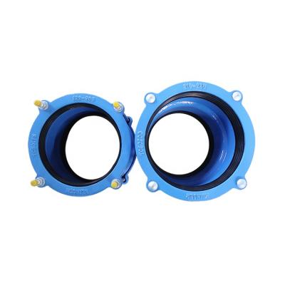 China Hotels Pipe Wide Range Ductile Iron ISO2531 Pipe Fraricated Stage Coupling Price for sale