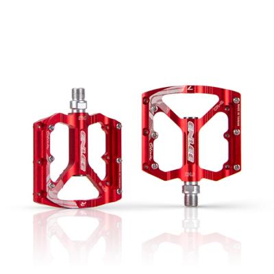 China Durable / Enlee High Quality High Strength Ultralight CNC Supporting Sturdy 6061 Aluminum Alloy Bicycle Cycling Pedals for sale