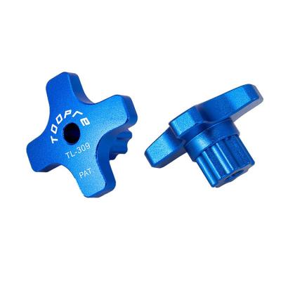 China Toopre Durable Aluminum Alloy Bicycle Crank Installation Tool Bike Crank Remover Repair Tools for sale