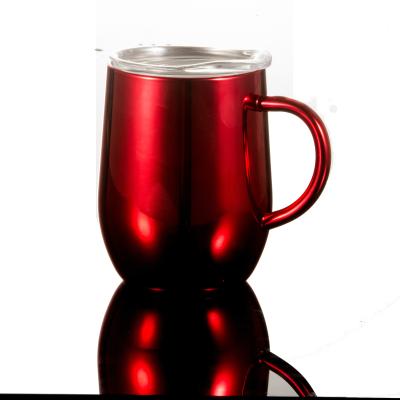 China Wholesale Star Vaso Acero Disposable Glass Wine Cup Stainless Steel Wall Mount Coffee Mug Doctor Coffee Mug Customized 360ml 12oz double new for sale