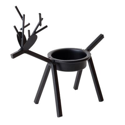 China Hot Selling Romantic Minimalist Simple Deer Candle Holder Candle Holder Home Restaurant Hotel Decoration for sale