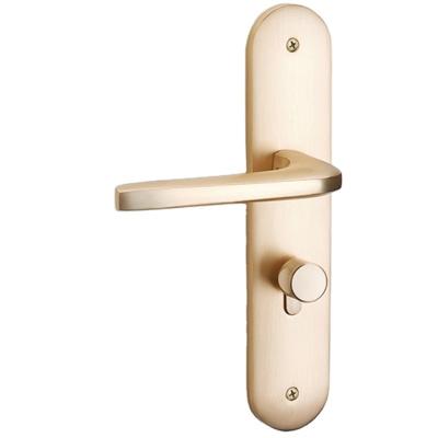 China Durable Heavy Duty High End Tubular Latch Passage Lever Stainless Steel Aluminum Alloy Wooden Door Handle Lock for sale