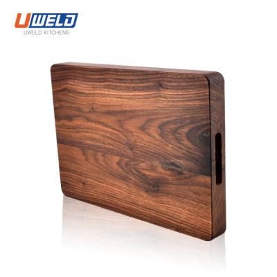 China Uweld Kitchens Sustainable Hardwood Cutting Board for sale