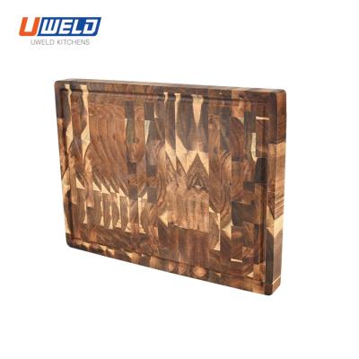 China Uweld Kitchens CLASSIC Acacia End Grain Cutting Board for sale