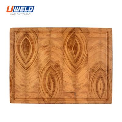 China Uweld Coastal Teak Cutting Board for sale