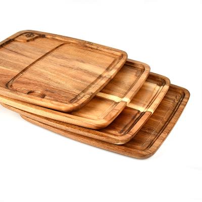 China Steak Board Sustainable Wooden Cutting Board Bread Board for sale