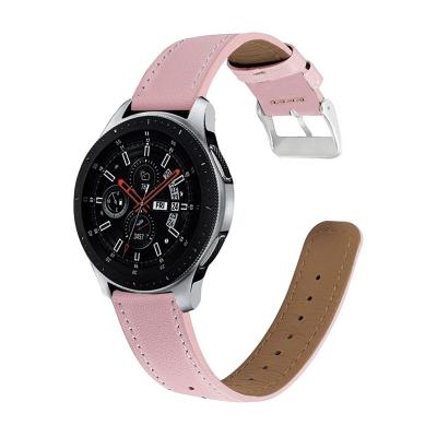 China Fit For Your Retro Watch 18mm 20mm 22mm Hot Selling Universal Leather Watch Band For Amazfit Huawei Samsung Galaxy Gear S2 for sale