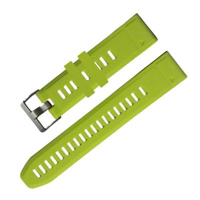 China Fit For Your Watch 20mm 22mm Colorful Soft Silicone Replacement Strap For Garmin Fenix ​​5 Smart Wristband For Garmin Fenix ​​5 Watch Band for sale