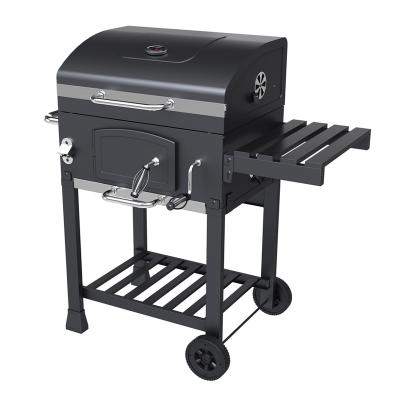 China Easily Assembled Good Quality Vertical Charcoal Oven Restaurant Grill Barbeque Bbq Charcoal Grill With Wheels for sale