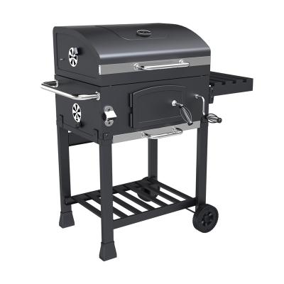 China Easily Assembled Cheap Price Commercial Smoker Steel Outdoor Restaurant Charcoal Bbq Grill Charcoal Grill Oven for sale