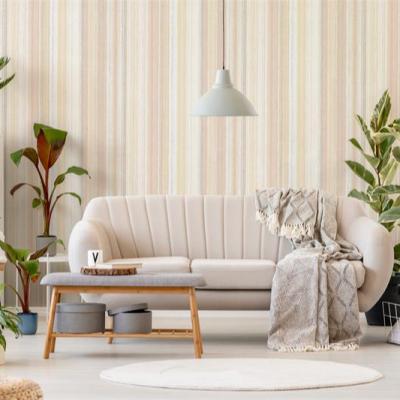 China Factory sale Nordic style natural material handcrafted wallpapers for living room for sale