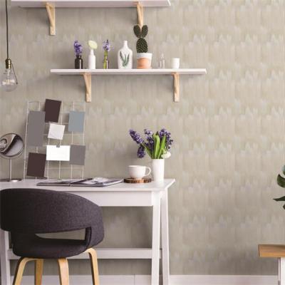 China Nordic style modern simple non-adhesive wallpaper for bedroom living room for sale