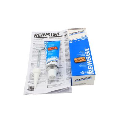 China Construction GASKET MANUFACTURER REINZOLIL Rtv Silicone Sealant With Blue Box for sale