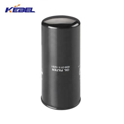 China Wholesale building material stores construction machine oil filter 600-211-1231 ONM oil filter for KOMATSU excavator for sale