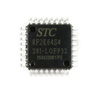 China New and original STC8F2K64S4-28I-LQFP32 integrated circuit standard STC8F2K64S4-28I-LQFP32 for sale