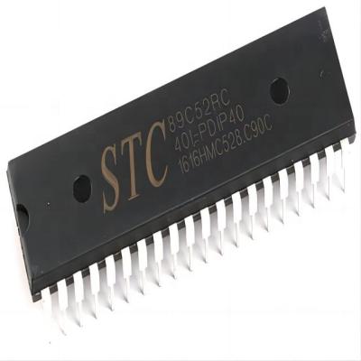 China New STC. Standard original STC89C52RC-40I-PDIP40 with low price DIP40 in stock 89C52RC electronic components BOM list for sale