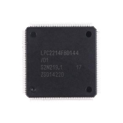 China Original standard chip LPC2214FBD144/01K LPC2214FBD144.551 LPC2214FBD144/01.5 IC MCU 16/32B 256KB FLSH 144LQFP microcontroller IC standard for sale