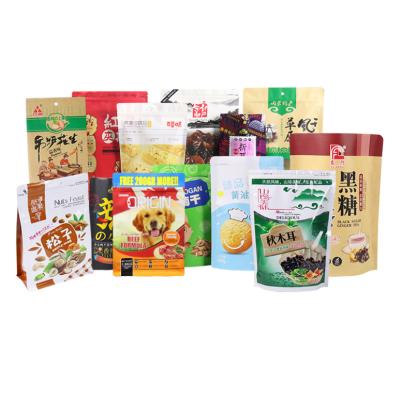 Cina Relay PLA Corn Tea Bag Digital Moisture Proof Printing Stand Up Pouch With Zipper For Snack Doypack in vendita