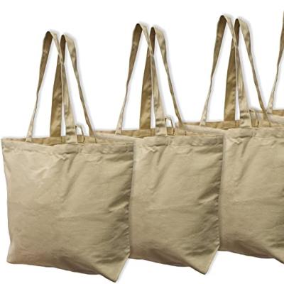 Cina Reusable Eco-Friendly Cotton Grocery Bags Large Canvas Machine Washable Eco Friendly Biodegradable, Foldable, Durable, in vendita