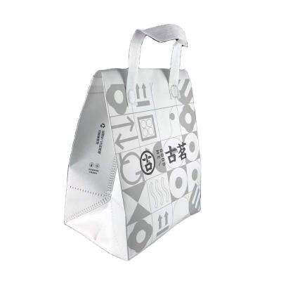 Κίνα 3D Ultrasonic Nonwoven Tote Bag Nonwoven Laminated Wholesale Shopping Bag Eco - Friendly προς πώληση