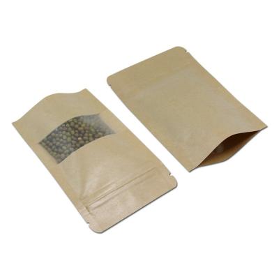 Κίνα BIODEGRADABLE Paper Bag Bio Zipper Stand Up Eco Food Grade Copious Bags 5