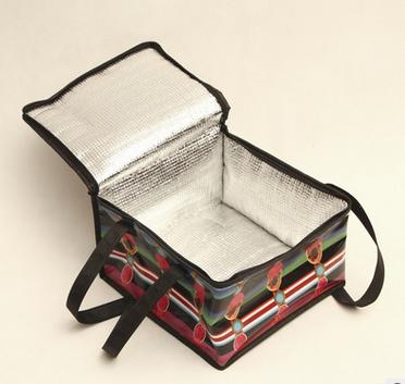 China 6 Box Lunch Bag Food Aluminum Foil Bag Eco-friendly Promotional Insulated Cooler Bag en venta