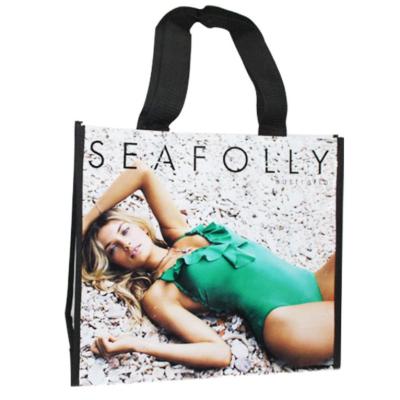 중국 Eco - Friendly Customized Reusable Laundry Laminated Promo Tote Bag Bag 판매용