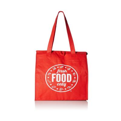 China Thermal Insulated Large Nonwoven Grocery Bag Eco - Friendly for sale