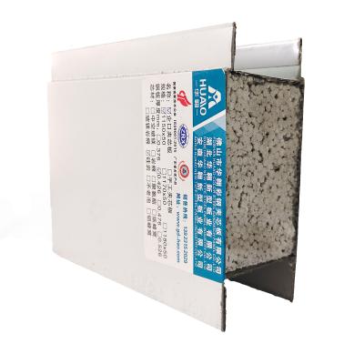 China Good quality heat insulation lightweight fireproof single side stainless steel EPS cleanroom wall sandwich panel for sale