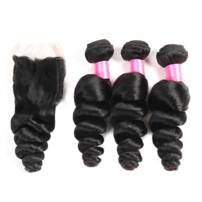 China Fast Shipping Loose Wave Lace Front Wigs Vendor Raw Unprocessed Brazilian Loose Remy Hair Loose Wave Hair Weaving For Women for sale