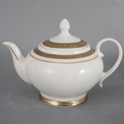 China Best Selling Sustainable Products Hotel Coffee Ceramic Pots , Luxury Style Restaurant Porcelain Coffee Pot for sale