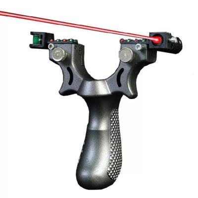 China Resin Resin Pressure Fast Slingshot Infrared Precision Shooting Rubber Band Outdoor Launcher Toy Horizontal Cheap Slingshot for sale