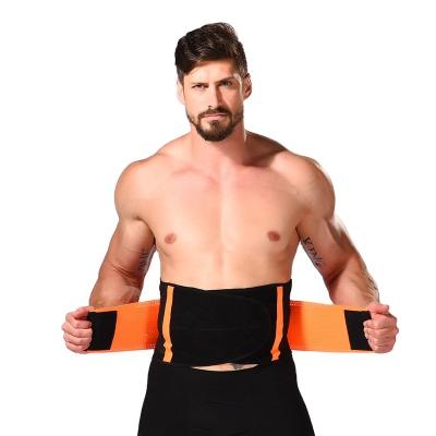 China Hot Products Fashionable Men's Lumbar Support Belt Adult Elastic Nylon Stretching Waist Trainer for sale