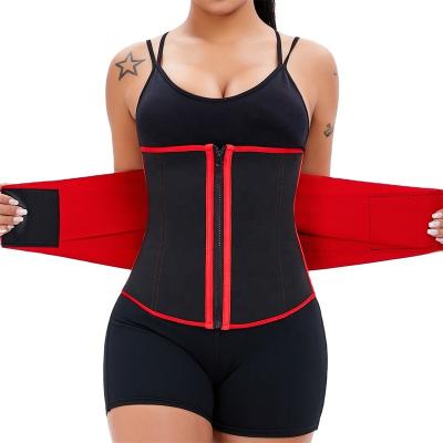 China 2022 new arrivals antibacterial design plus size 6XL three pieces set slimming waist trainer belt for women shaper for sale