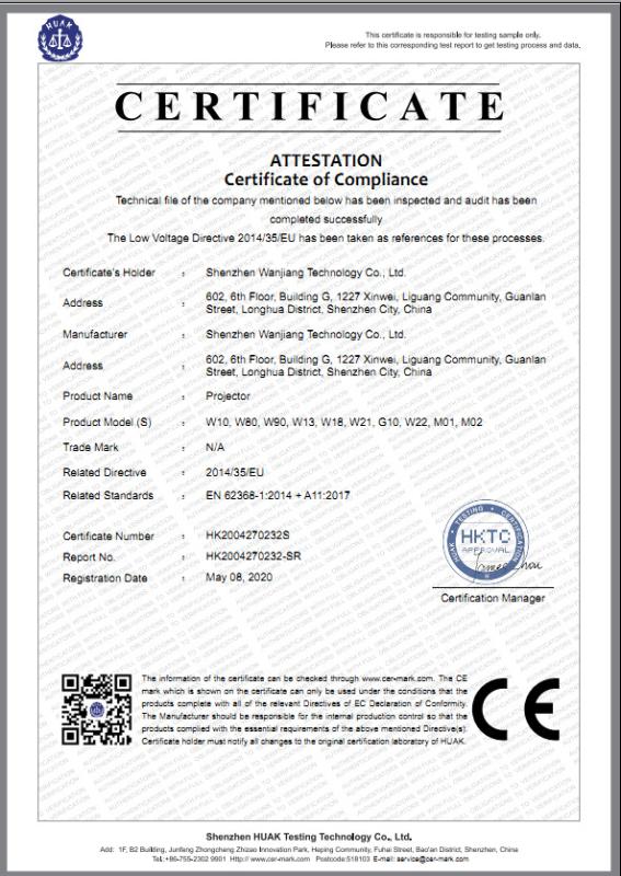 CE - Shenzhen Wanjiang Technology Co., Ltd.