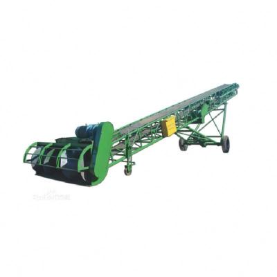 China Garment Shops High Quality Durable Poultry Fertilizer Machine Portable Belt Conveyor for sale