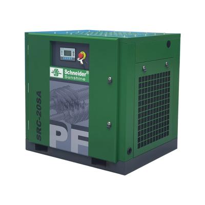 China Manufacturer Spot Industrial 20HP 15KW Schneider Sun Compressor Lubricated Rotary Screw Air Compressor for sale