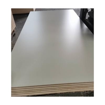 China Fatima Wood Both Side White Combine Core Melamine Moisture Proof Plywood for sale