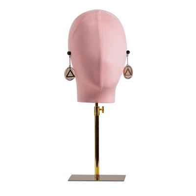 China Other good quality female fiberglass mannequin dummy head for wig display for sale