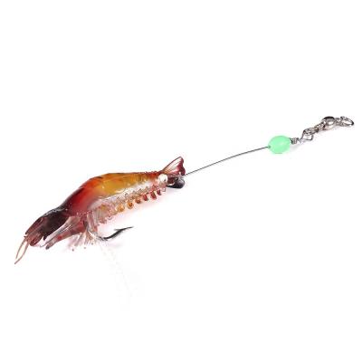 China Wholesale Artificia 8cm 5.3g China gulp silicone soft shrimp artificial fishing lures for sale