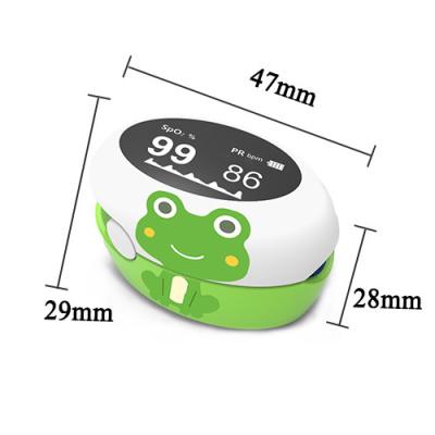 China Rechargeable Lithium Batteries Pediatric Pulse Oximeter 35%-100% SPO2 Measurement Range for sale